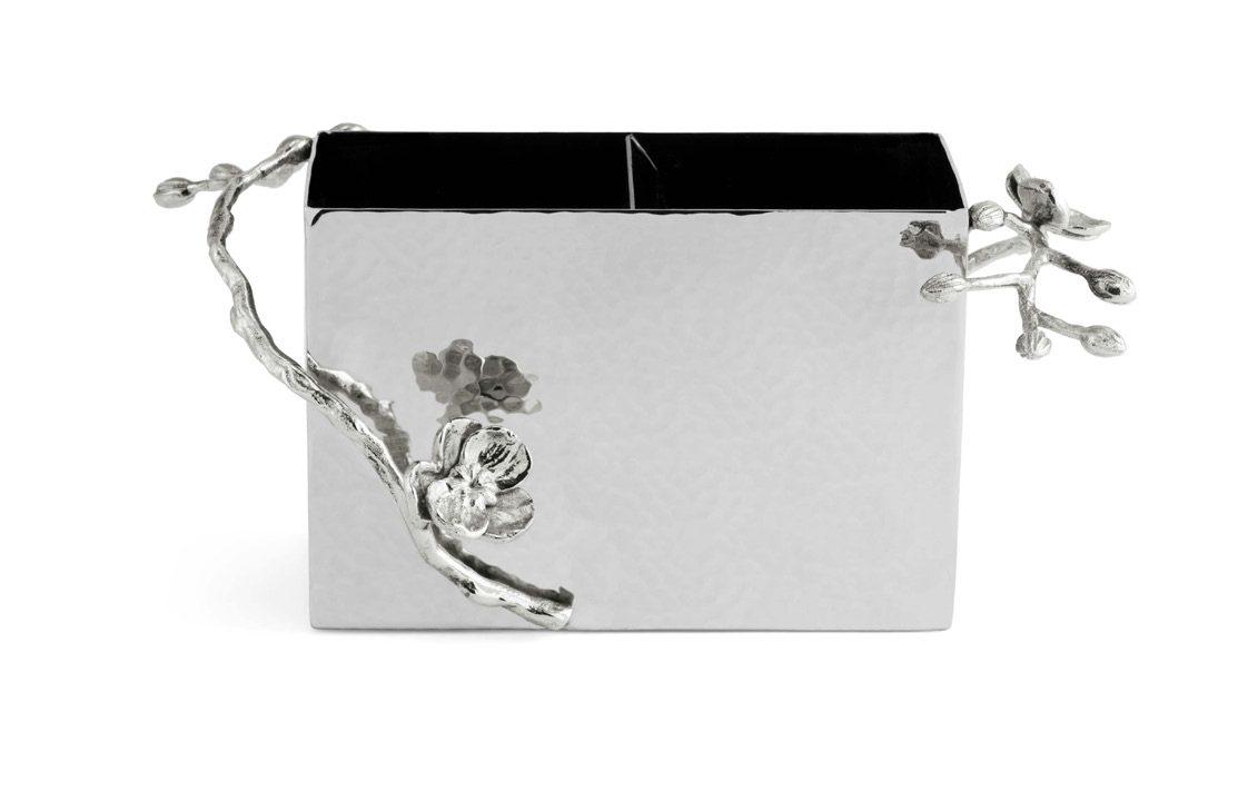 White Orchid Cutlery Caddy
