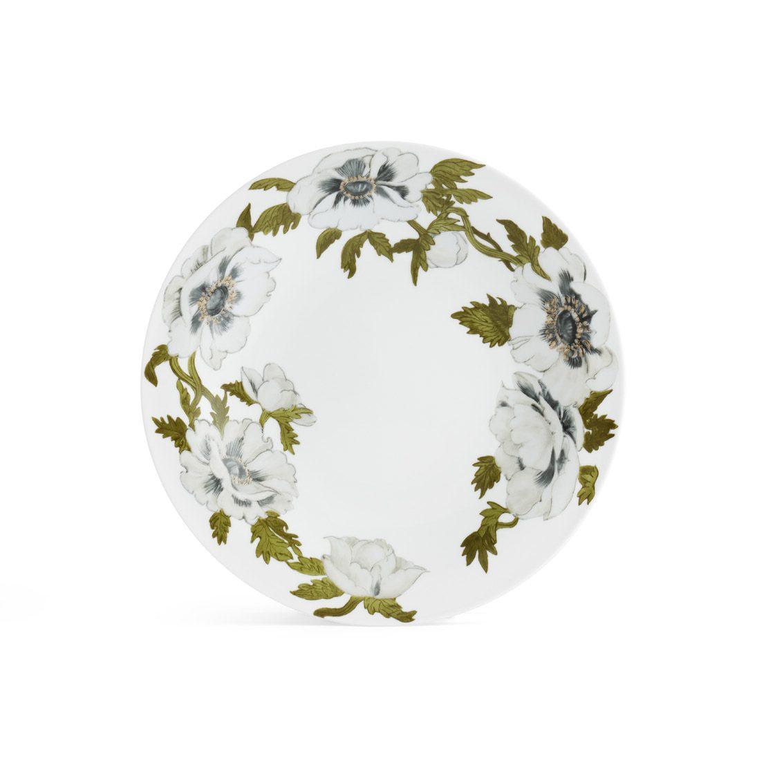 Porcelain Anemone Dinner Plate