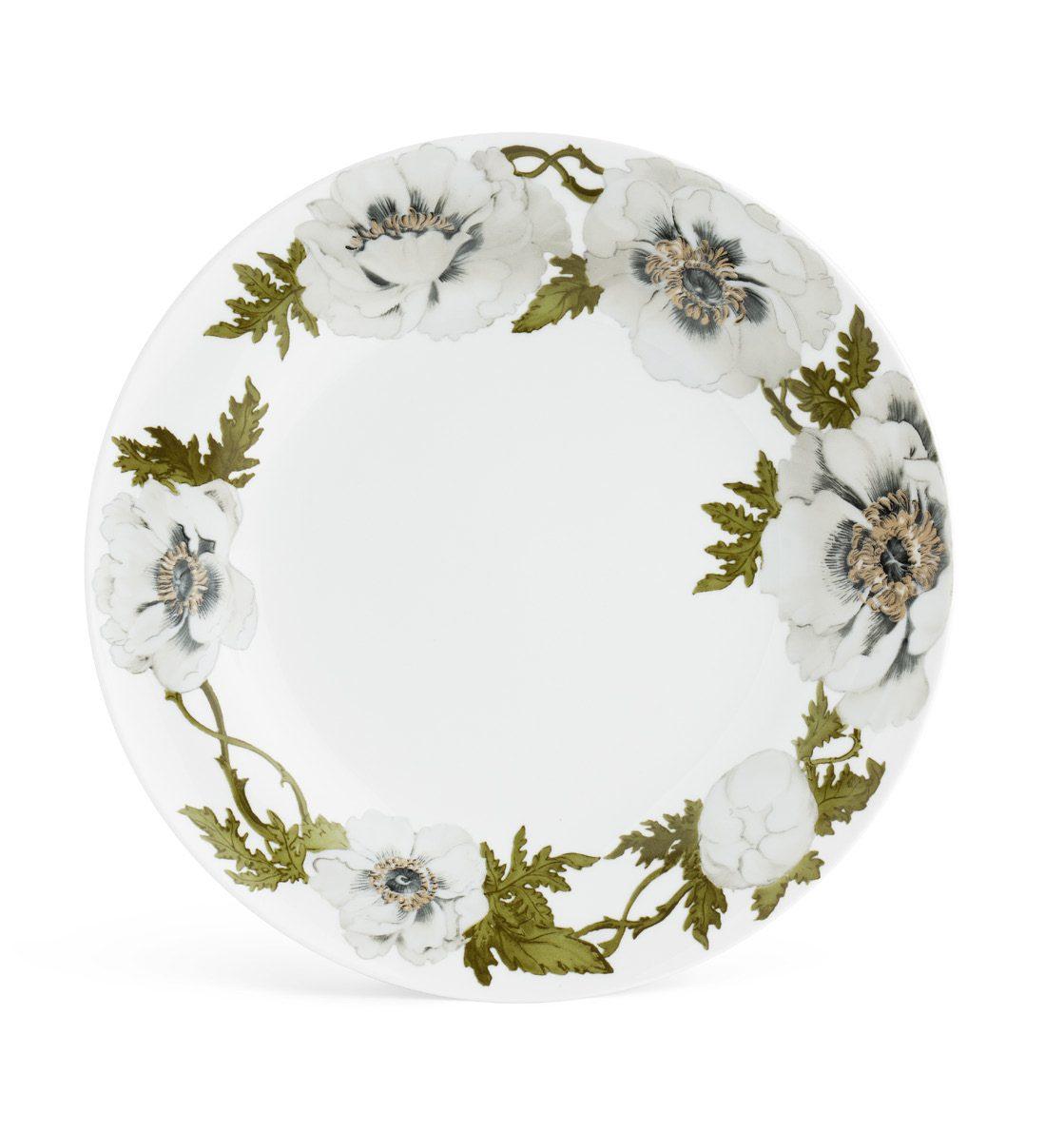 Porcelain Anemone Salad Plate