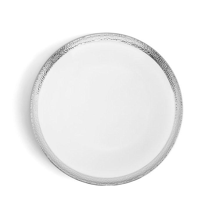 Platinum Silversmith Salad Plate