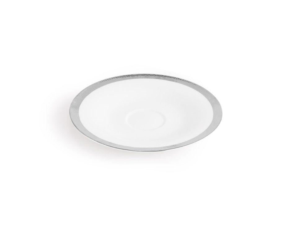 Platinum Silversmith Saucer