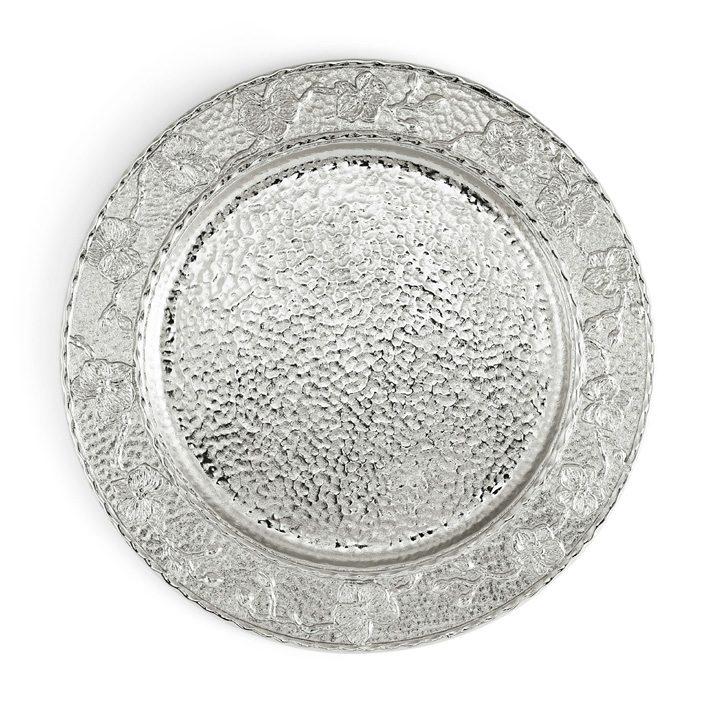 CHARGER DISHWASHER SAFE White Orchid Charger/Platter