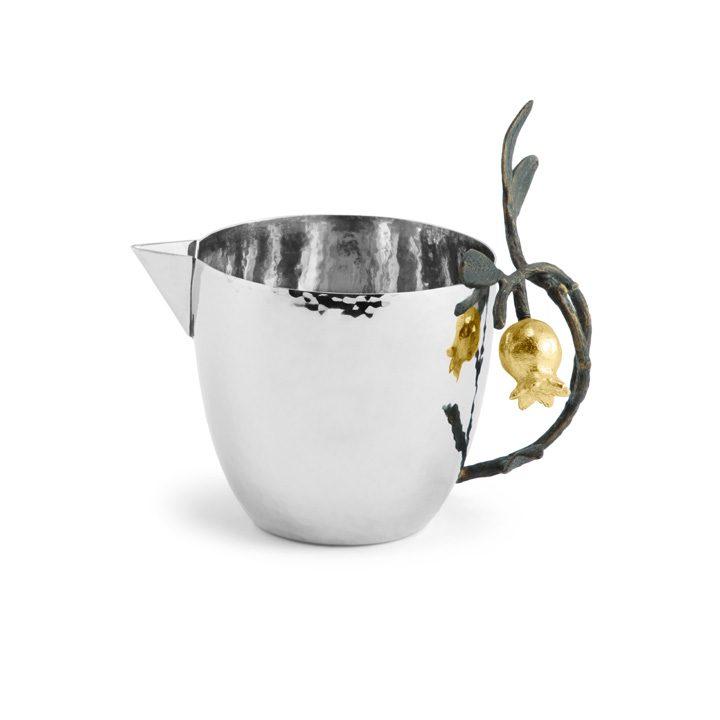 Porcelain Pomegranate Tidbit Plate Set