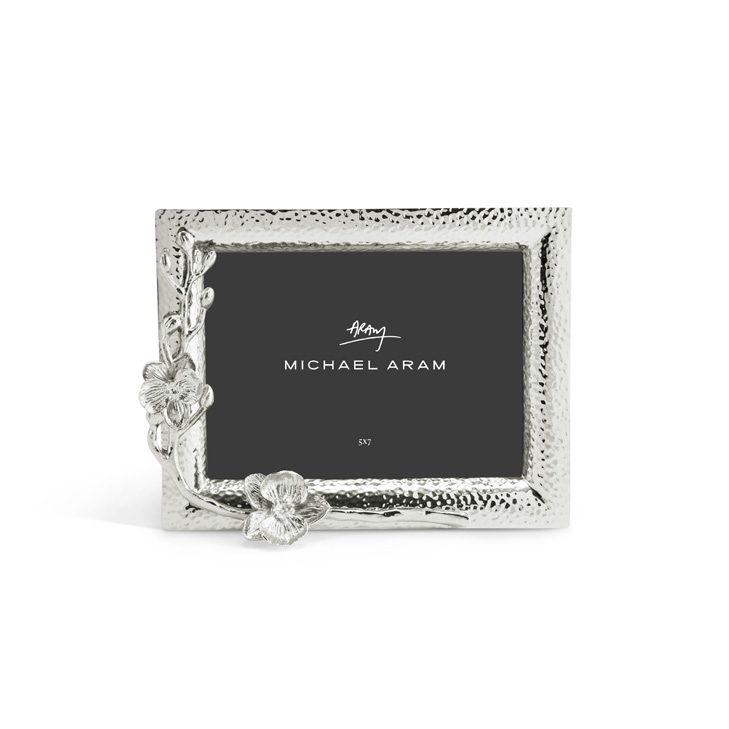 Glass White Orchid Frame 5 x 7