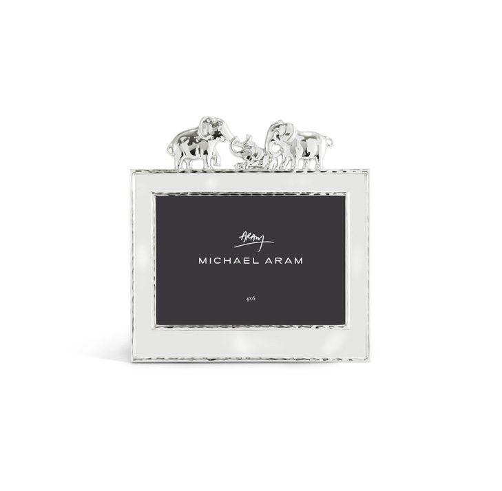 Glass Elephant Frame 4 x 6