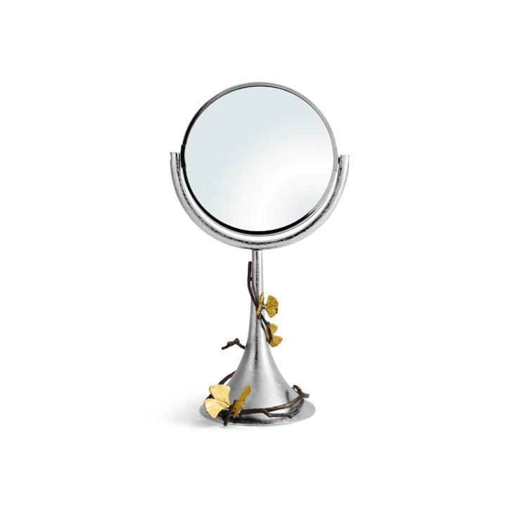 Butterfly Ginkgo Vanity Mirror