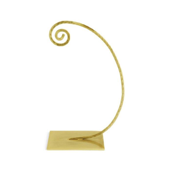 Glittered Hand Paint Ornament Stand - Gold