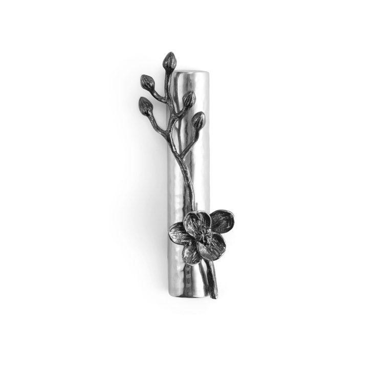 Black Orchid Mezuzah