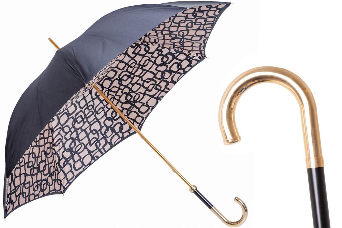189 21340-9 P27 - Umbrella Geometrie Beige