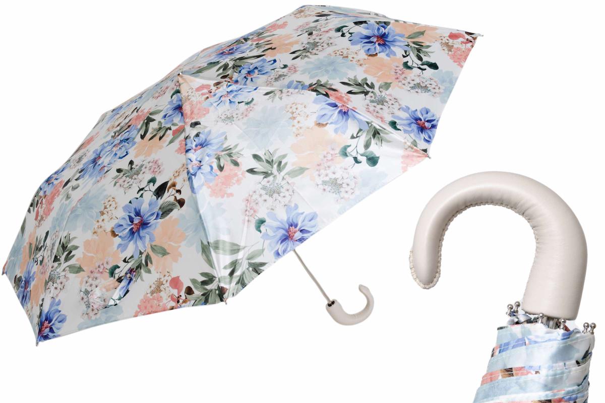 257 9L267-1 P - Folding Umbrella with Flowers