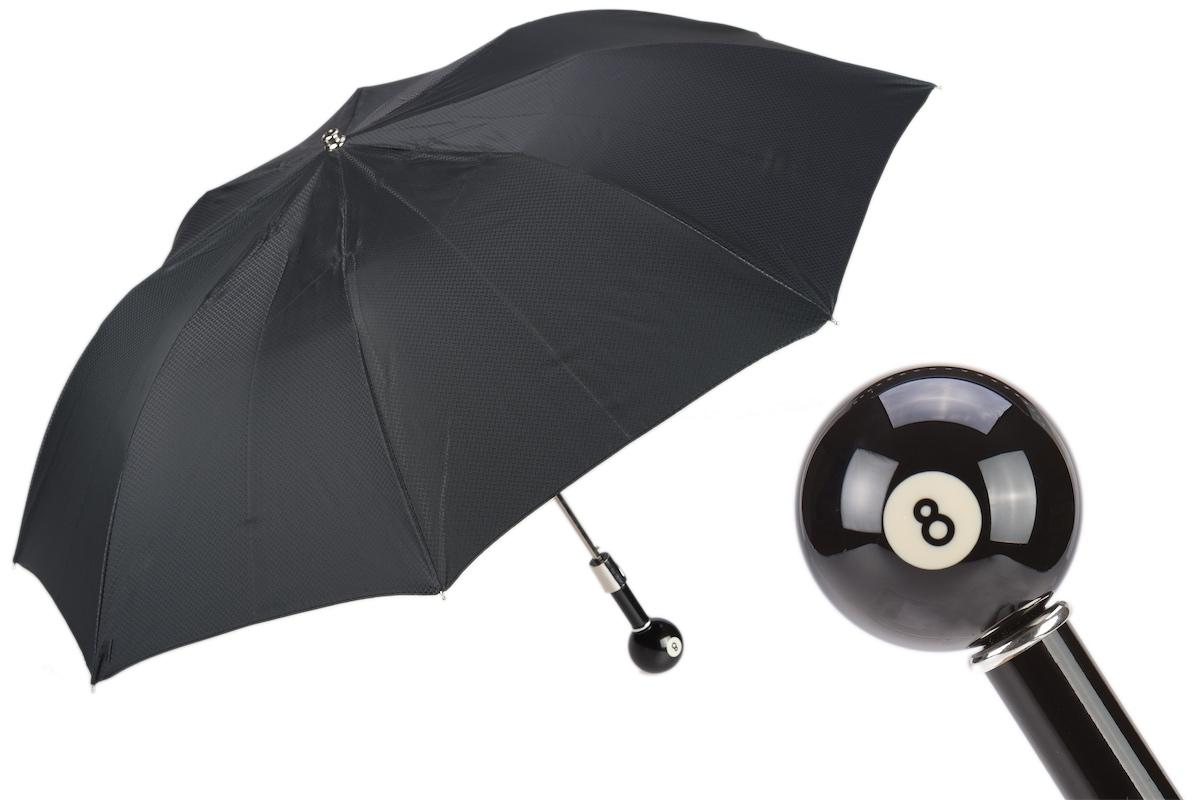 64 50890-5 N30 - Billiard Pool 8-Ball Folding Umbrella