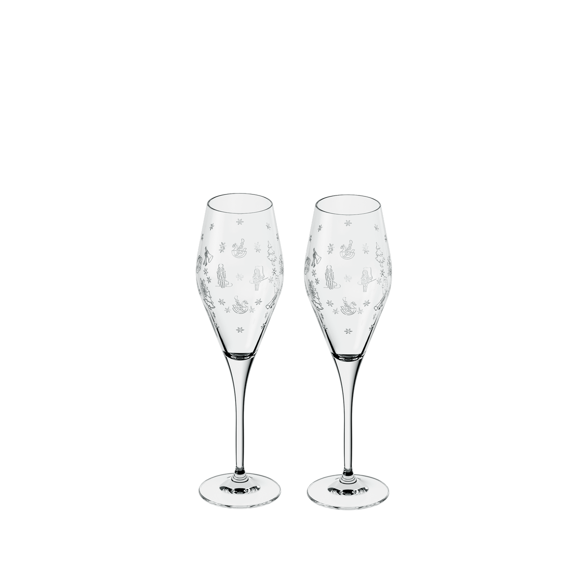 Toy's Delight Sparkling wine/ champagne glass