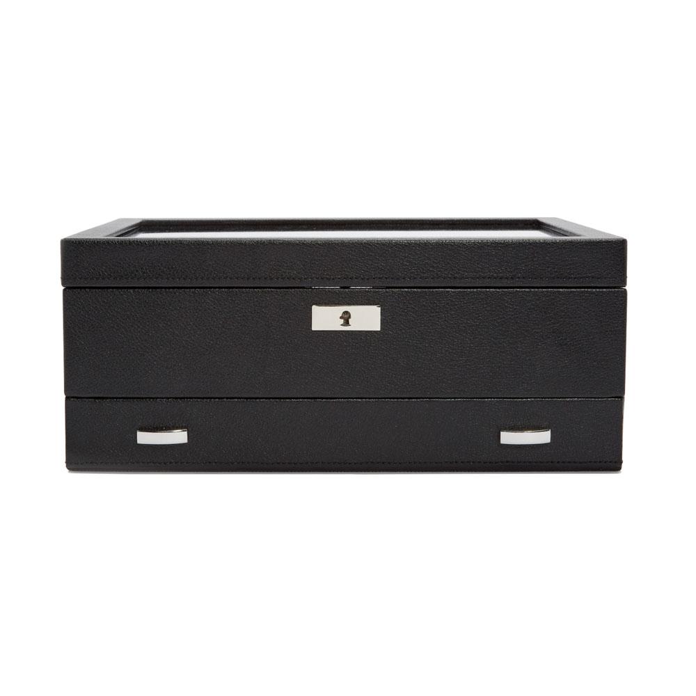 Classic 10 Piece Watch Box with Drawer