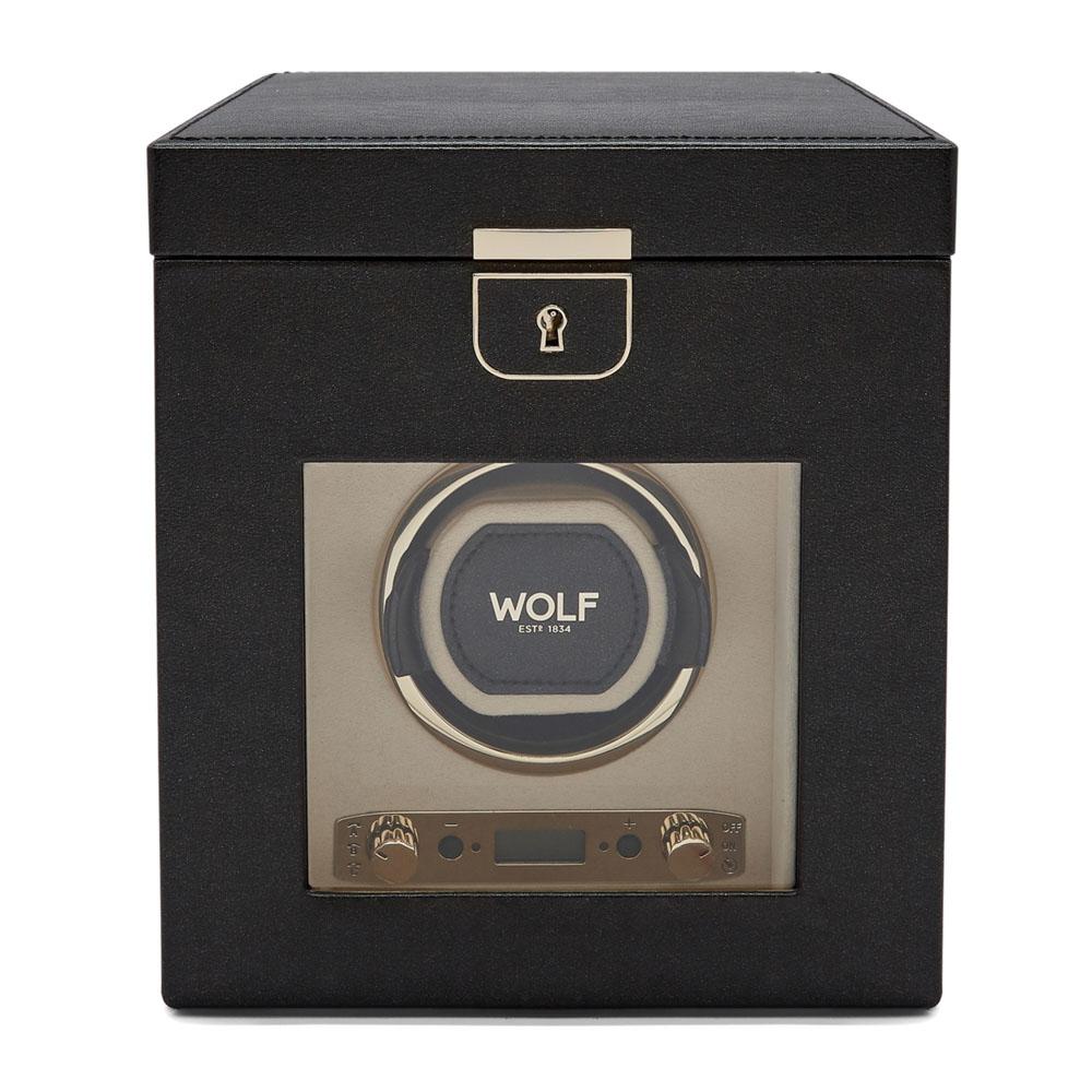 Palermo Single Watch Winder with Jewelry Storage